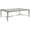 Artistica Artistica Metal Sangiovese Large Rectangular Cocktail Table