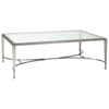 Artistica Artistica Metal Sangiovese Large Rectangular Cocktail Table