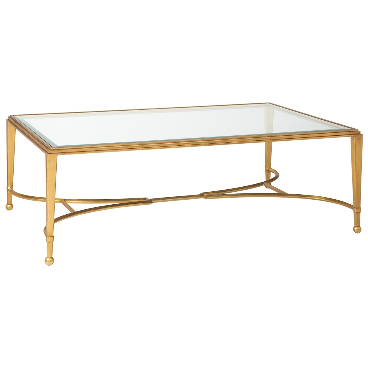 Artistica Artistica Metal Sangiovese Large Rectangular Cocktail Table