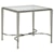 Artistica Artistica Metal Sangioves Rectangular End Table with Glass Top