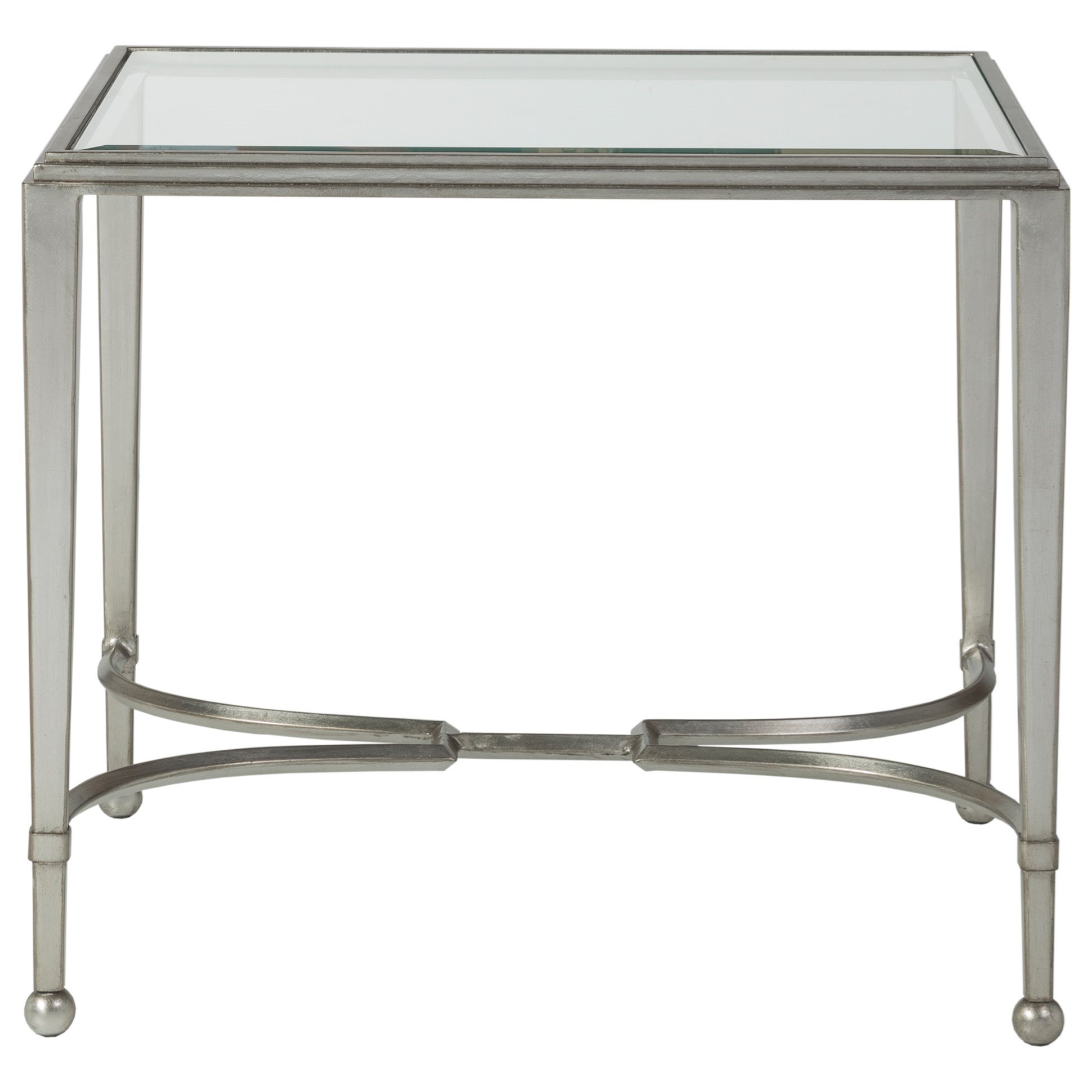 Artistica Artistica Metal Sangioves Rectangular End Table