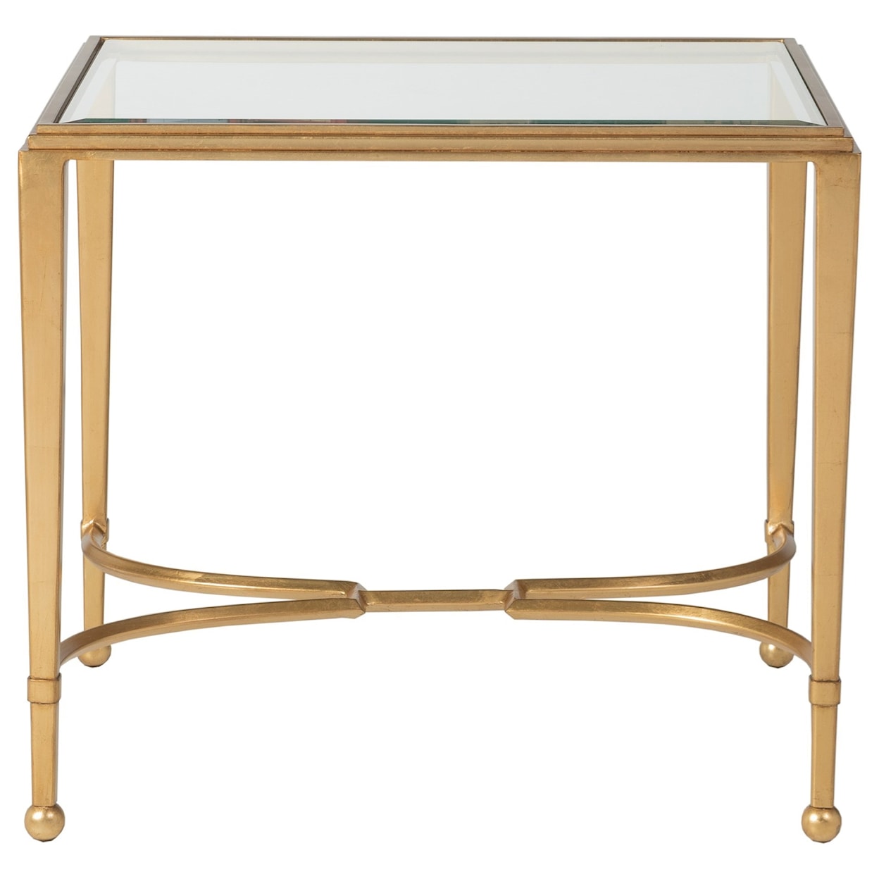 Artistica Artistica Metal Sangioves Rectangular End Table