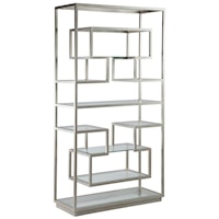 Holden Etagere with 11 Glass Shelves