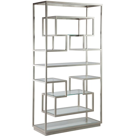 Holden Etagere with 11 Glass Shelves