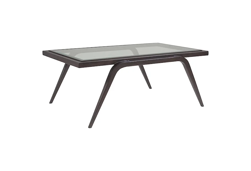 Artistica Metal Mitchum Rectangular Cocktail Table by Artistica at Alison Craig Home Furnishings