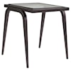 Artistica Artistica Metal Mitchum Rectangular End Table with Glass Top