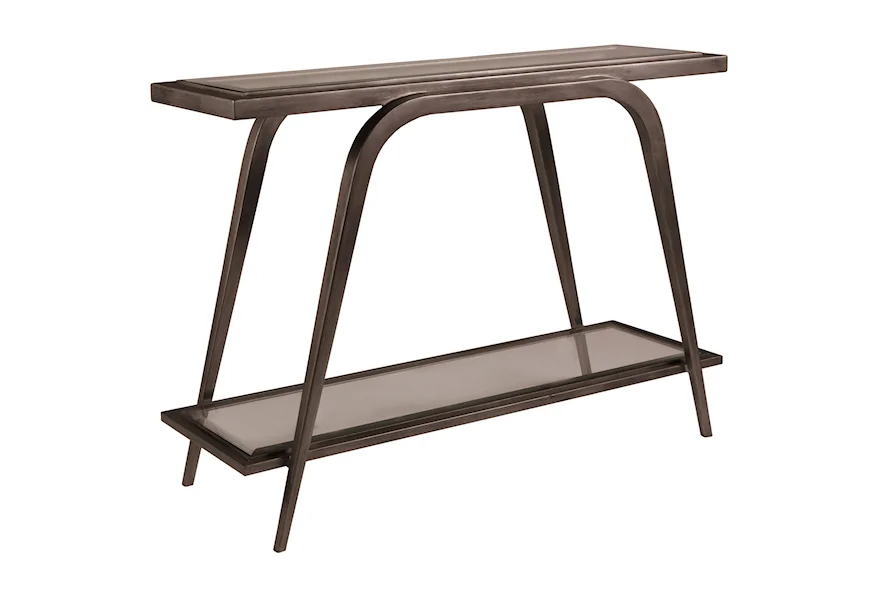 Artistica Metal Mitchum Console Table by Artistica at Alison Craig Home Furnishings