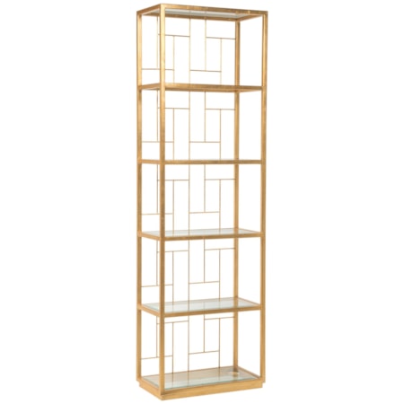 Honeycomb Mid Geo Slim Etagere