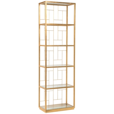 Honeycomb Mid Geo Slim Etagere
