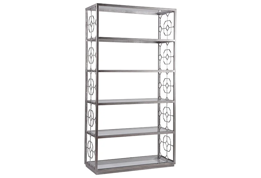 Artistica Metal Honeycomb Etagere by Artistica at Alison Craig Home Furnishings