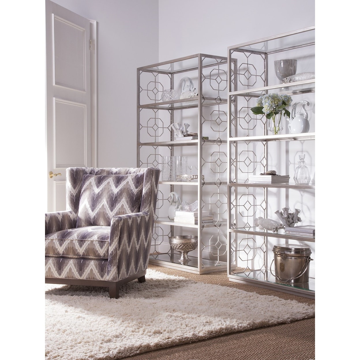 Artistica Artistica Metal Honeycomb Etagere