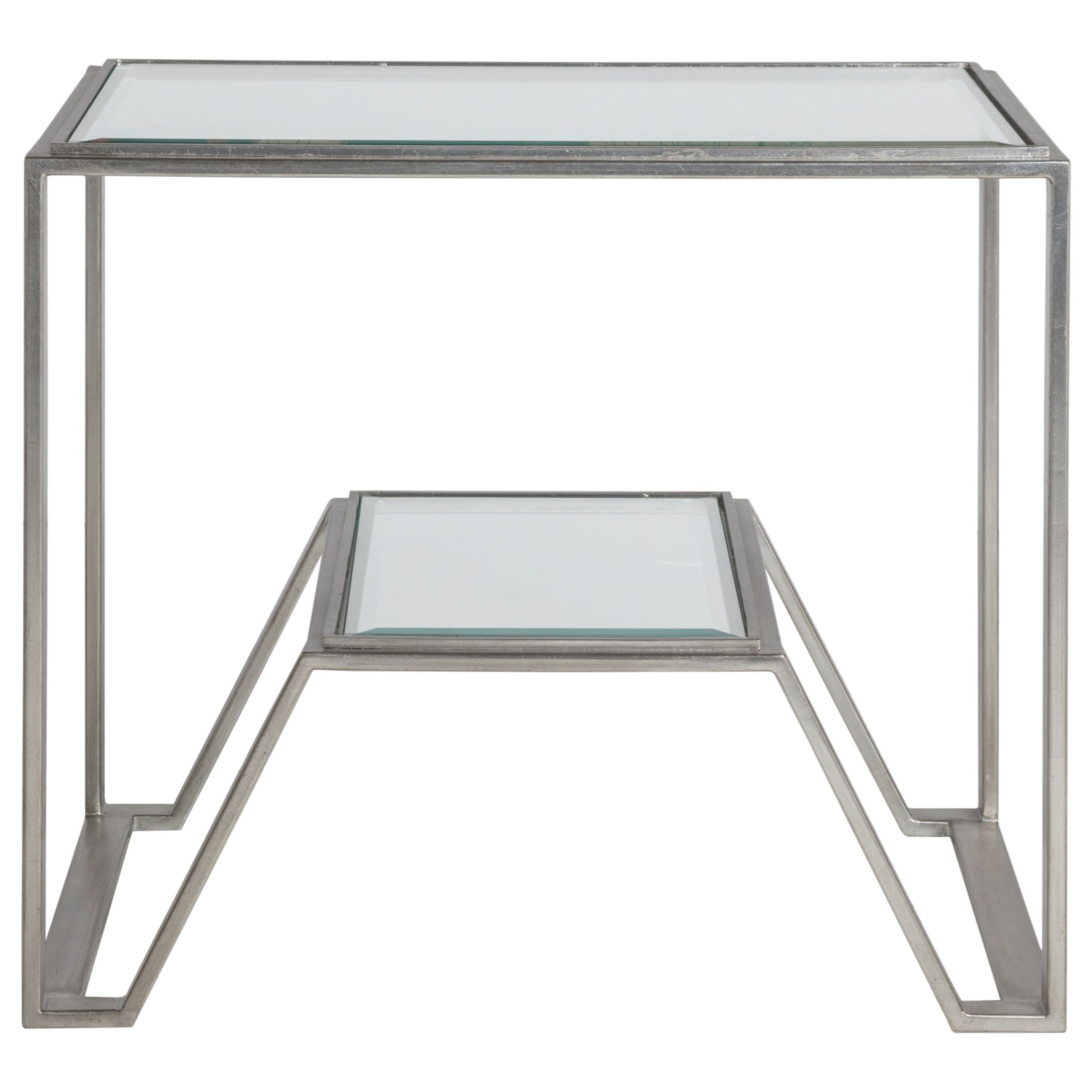 Artistica Artistica Metal Byron Rectangular End Table