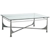 Artistica Artistica Metal Bruno Rectangular Cocktail Table