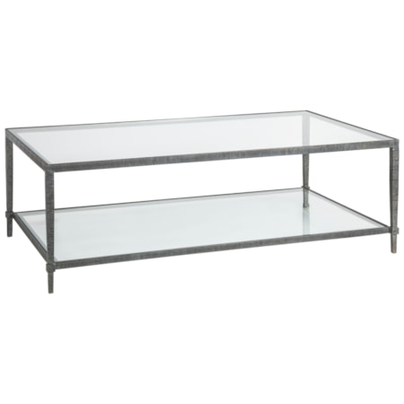Claret Rectangular Cocktail Table