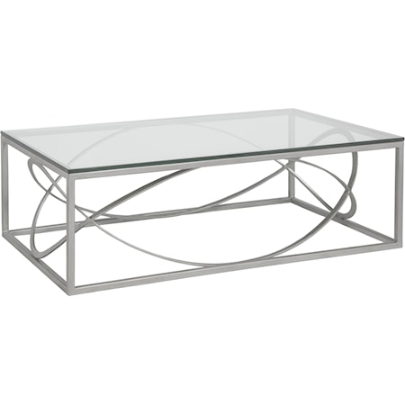 Ellipse Rectangular Cocktail Table