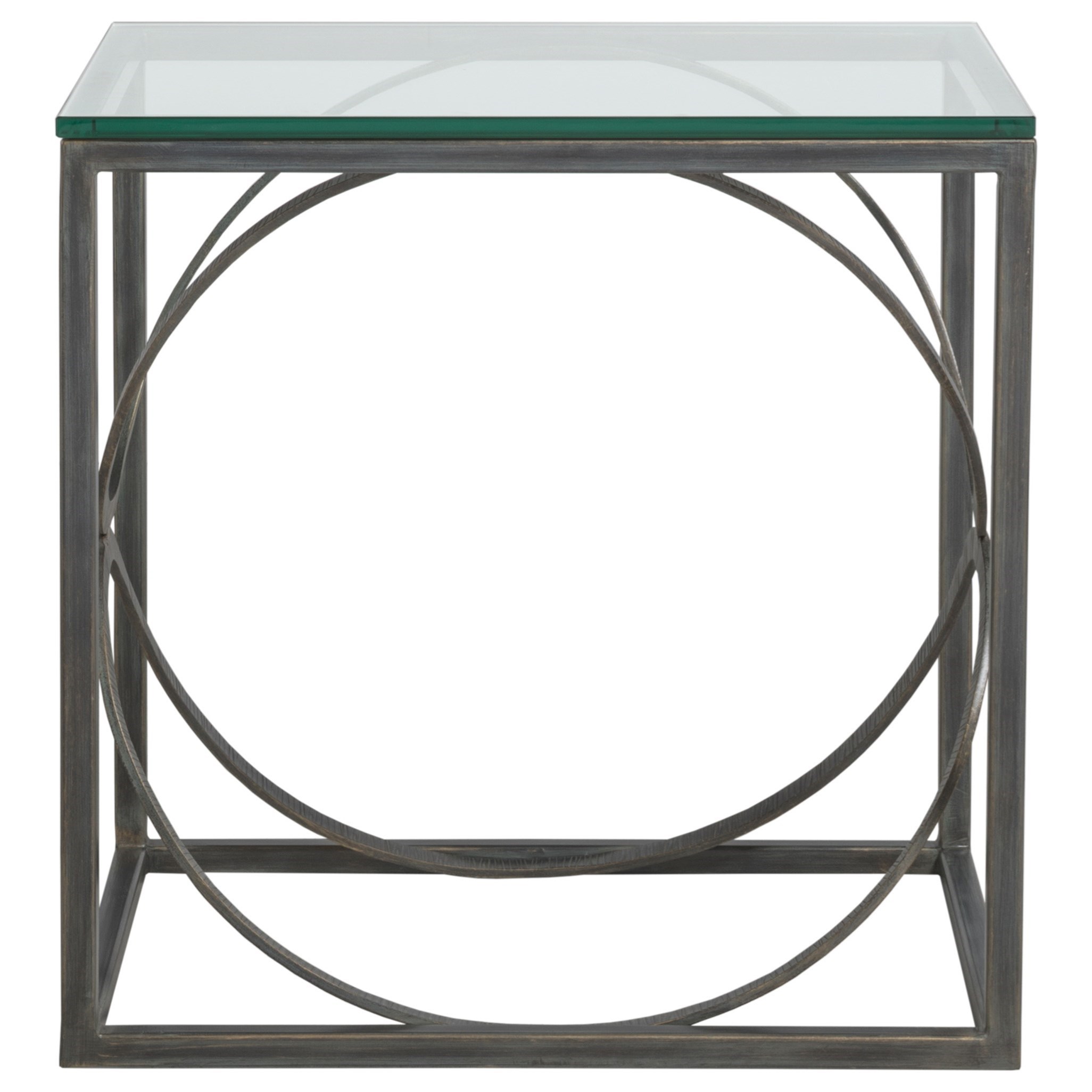 Ellipse Rectangular End Table