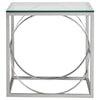 Artistica Artistica Metal Ellipse Rectangular End Table