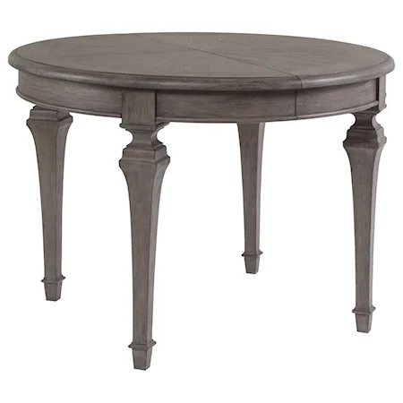 Apertif Round/Oval Dining Table with One Table Leaf