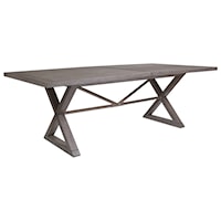 Ringo Rectangular Dining Table with One Table Leaf