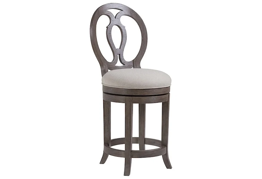 Cohesion Axiom Swivel Counter Stool by Artistica at Baer's Furniture