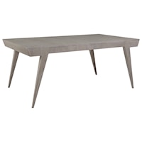 Haiku Rectangular Dining Table with One Table Leaf