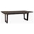 Artistica Cohesion Brio Rectangular Dining Table with Two Table Leaves