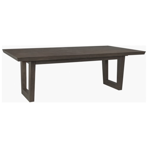 Brio Rectangular Dining Table with Two Table Leaves