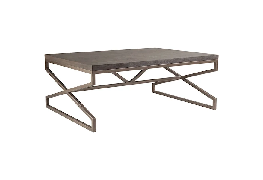 Cohesion Edict Rectangular Cocktail Table by Artistica at Baer's Furniture
