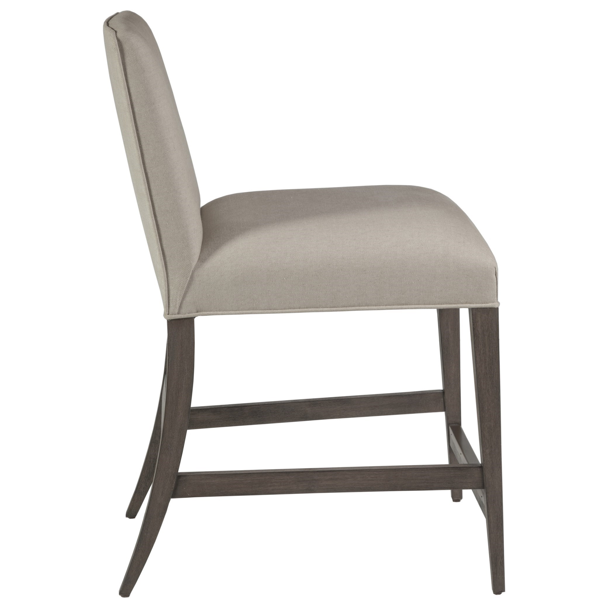 Madox Upholstered Low Back Counter Stool