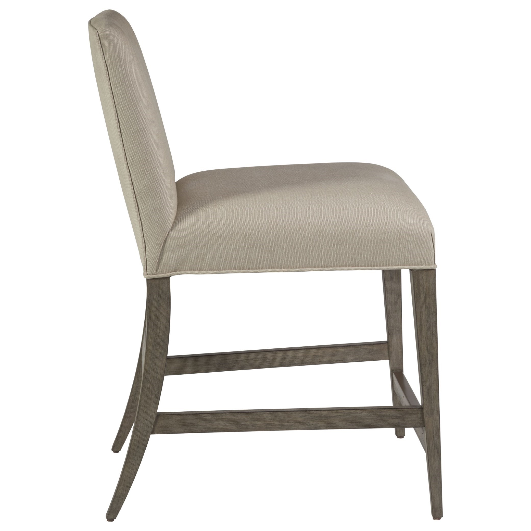 Madox Upholstered Low Back Counter Stool