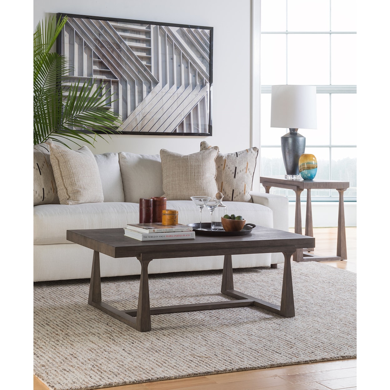 Artistica Cohesion Grantland Rectangular End Table