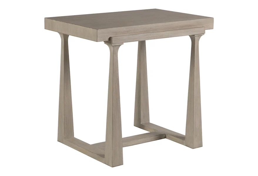 Cohesion Grantland Rectangular End Table by Artistica at Baer's Furniture
