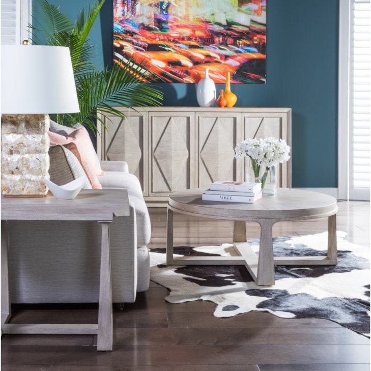 Artistica Cohesion Rousseau Round Cocktail Table