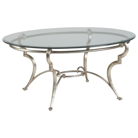 Oval Cocktail Table