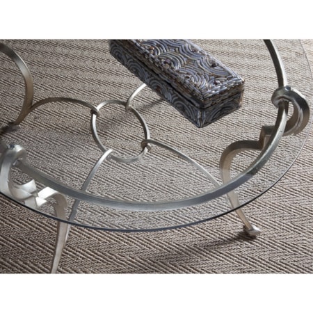 Oval Cocktail Table