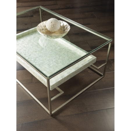 Rectangular 45 Inch Cocktail Table