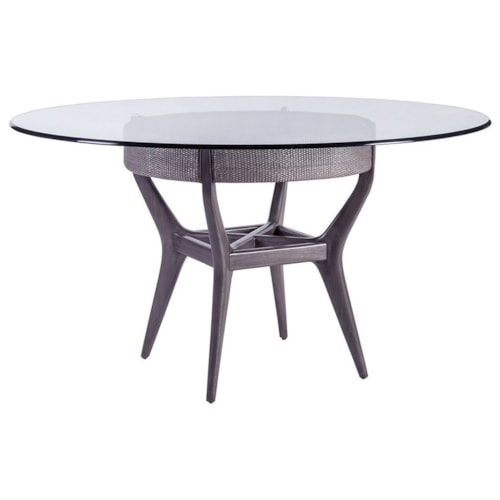 3 Pc Glass Top Dining Set