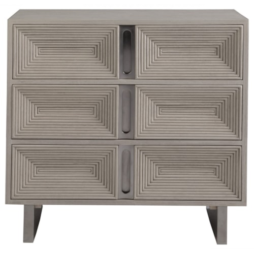 Contemporary 3-Drawer Hall Chest