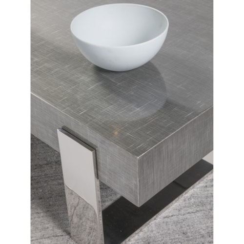 Contemporary Rectangular Cocktail Table