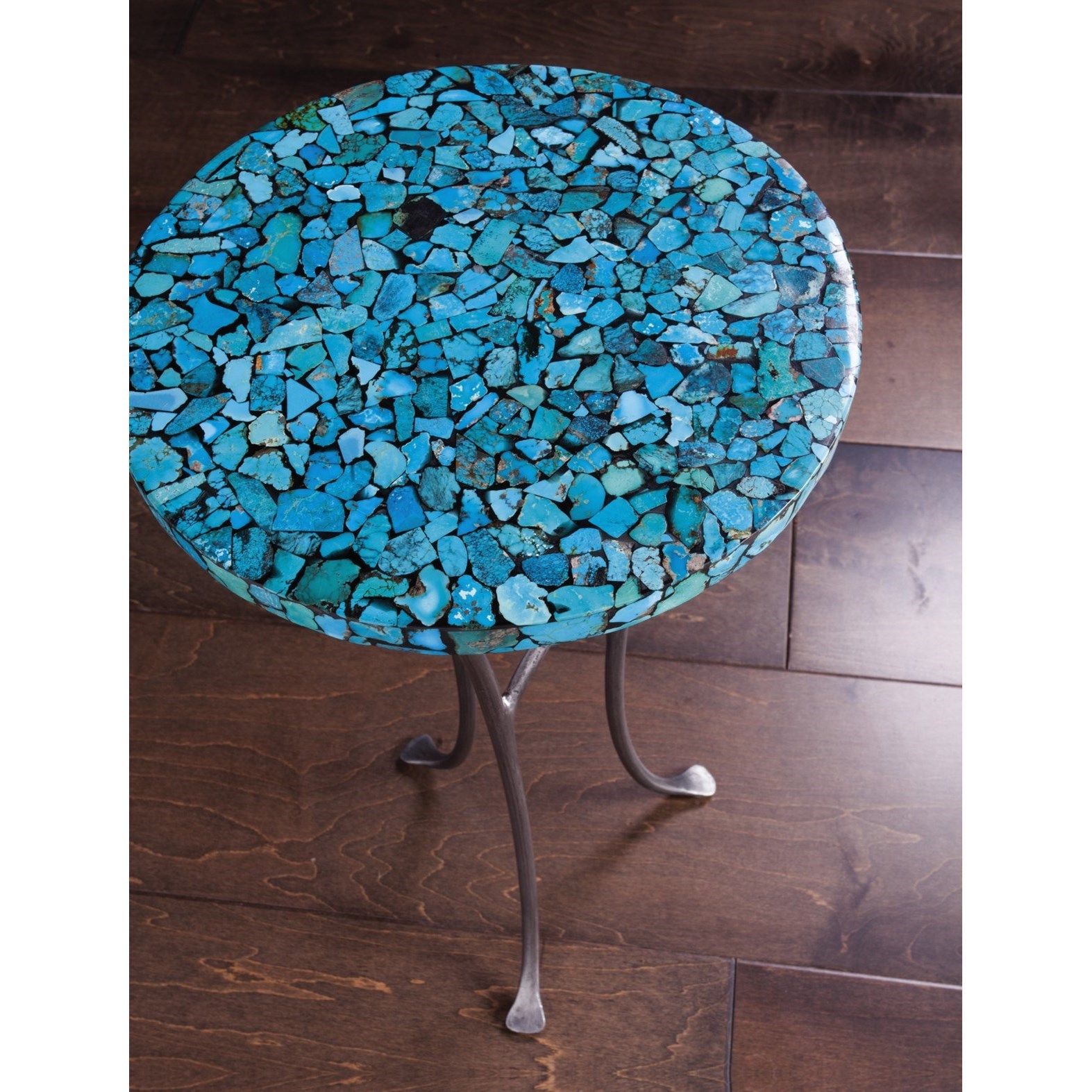 Turquoise Spot Table