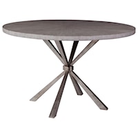 Transitional Round Dining Table