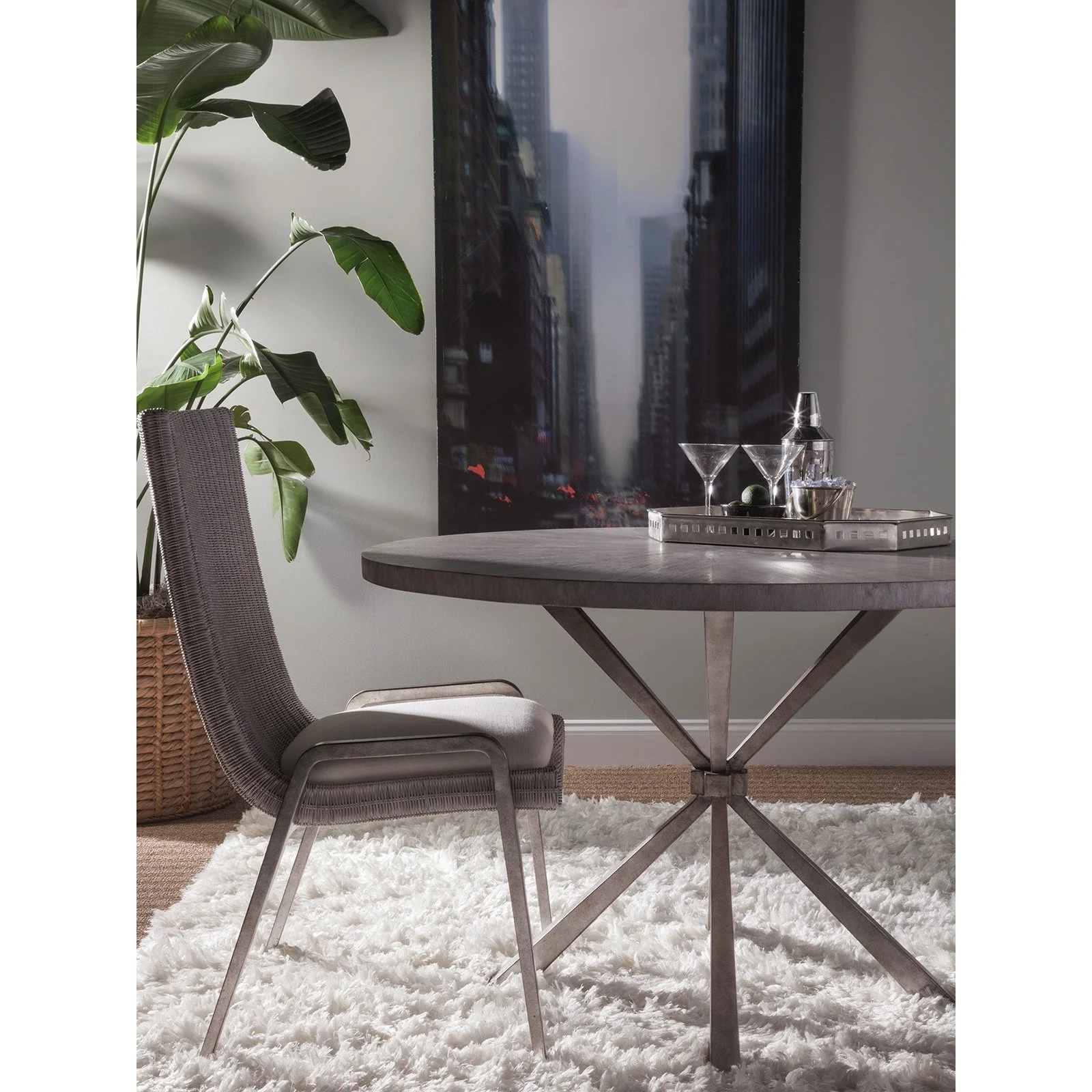 Artistica Iteration 2085-870C Transitional Round Dining Table ...