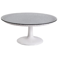 Contemporary Round Cocktail Table