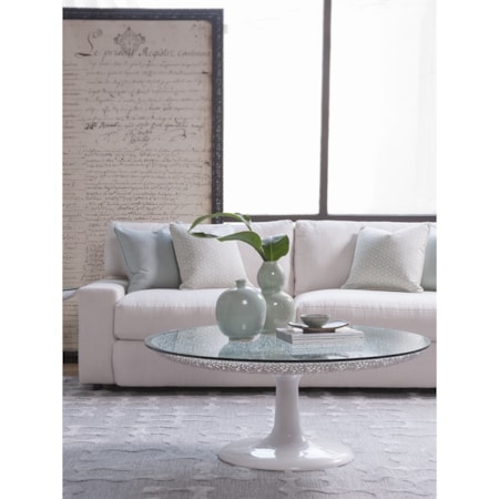 Seascape Round Cocktail Table