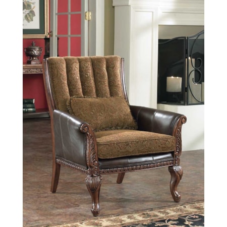 Traditional Showood Accent Chair