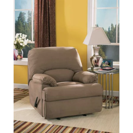Plush Glider Recliner