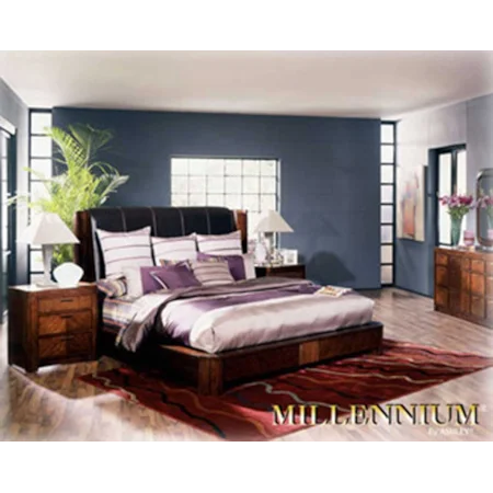 Queen Platform Bed