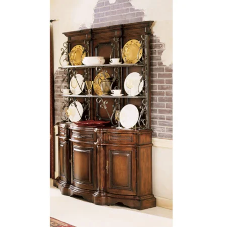 China Cabinet - Base and Hutch