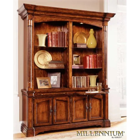 Storage Credenza and Hutch