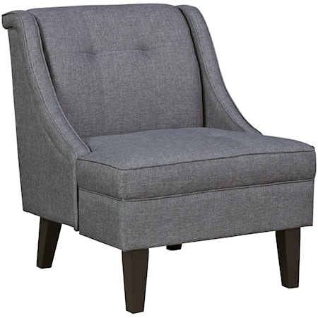 Accent Chair with Button Tufting